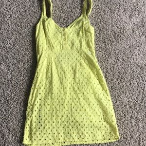 Roxy yellow sundress size xs